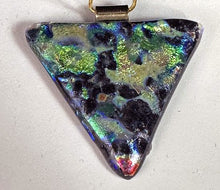 Load image into Gallery viewer, Dichroic Splatter Triangle
