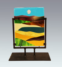 Load image into Gallery viewer, A Lovely Day in the Spring Fused Glass Panel
