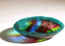 Load image into Gallery viewer, Fused Glass Colorful Bowl
