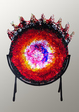 Load image into Gallery viewer, Giant Rosette Nebula Fused Glass Sculpture
