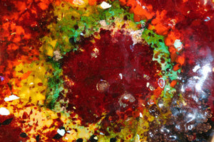 Fused Glass Rosette Nebula